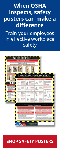 OSHA Safety Posters - Training makes a difference