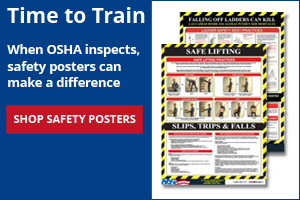 OSHA Safety Posters - Training makes a difference