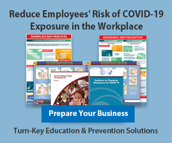 Learn how employers can reduce the risk of employee exposure to COVID-19